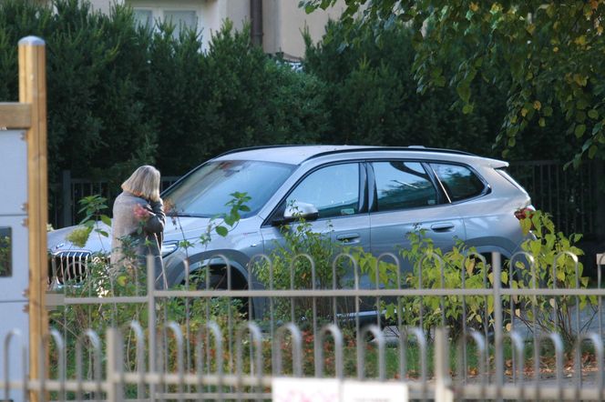 Małgorzata Tusk w wypożyczonym BMW.