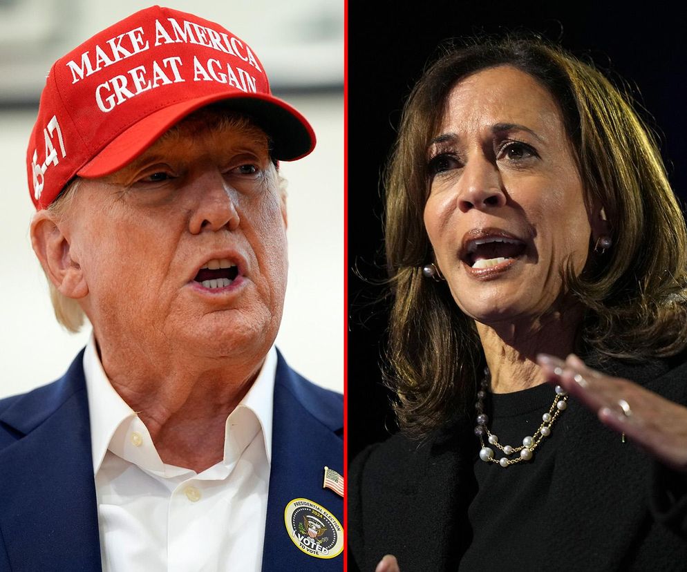 Donald Trump, Kamala Harris