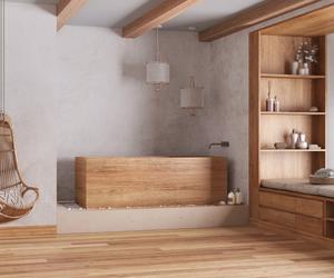 Łazienka w stylu boho - szlachetny minimalizm