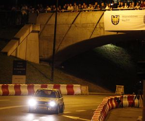 Rajd Śląska 2025. Nocny odcinek specjalny ulicami Katowic