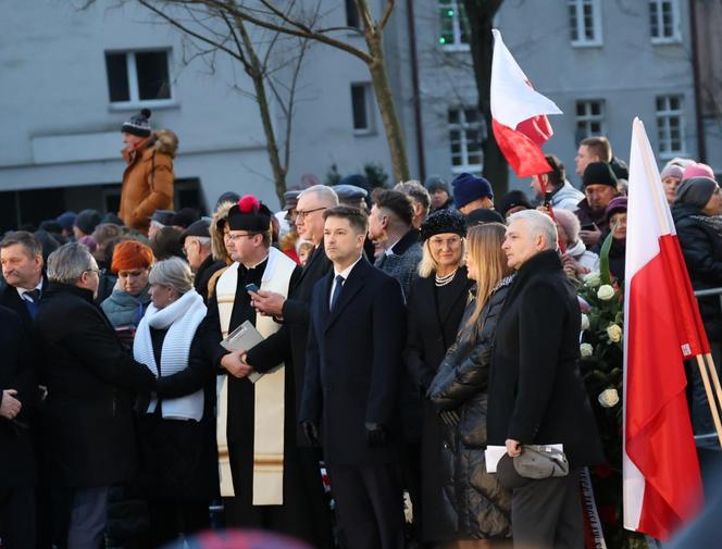 Odsłonięcie pomnika Lecha Kaczyńskiego przy Placu Teatralnym w Lublinie