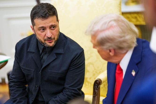 Spotkanie Zełeński - Trump w Białym Domu z udziałem europejskich liderów