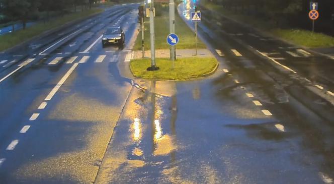 Był tak pijany, że nie potrafił zapanować nad autem. Jest nagranie!