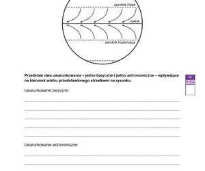 Matura próbna 2024 geografia