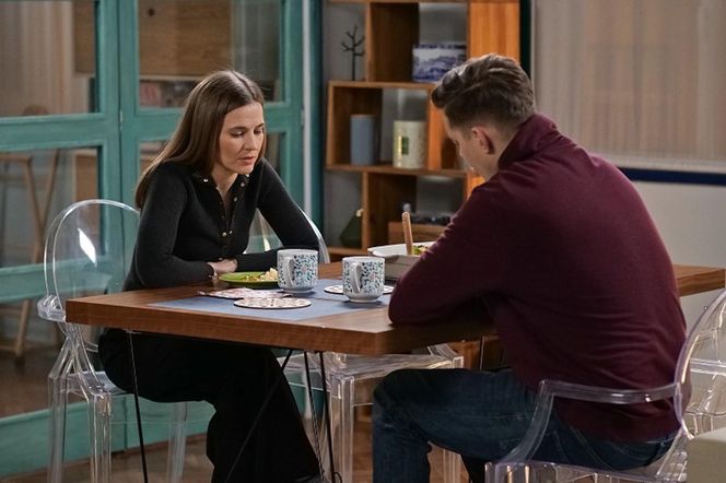 Pierwsza miłość. Marta (Honorata Witańska), Piotrek (Michał Mikołajczak) 