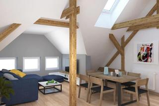 Wizualizacje adaptacji poddasza