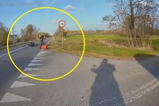 Kamera zarejestrowała szokujący wypadek w woj. lubelskim! 