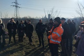 Spotkanie z mieszkańcami w sprawie zapożarowanej hałdy w Rudzie Śląskiej