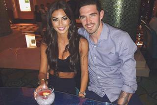 Kyle Lafferty z żoną Vanessą