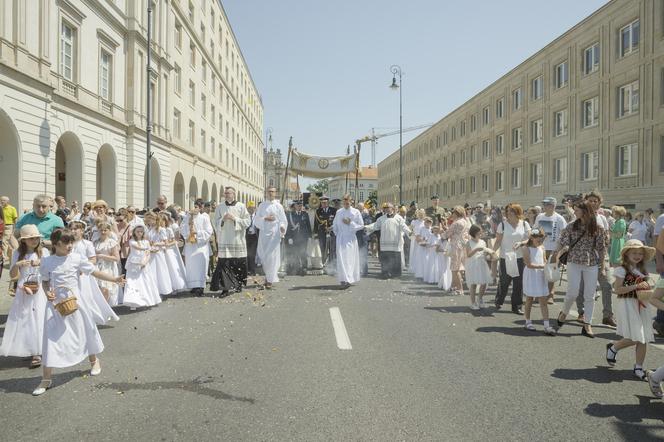 Centralna procesja w Warszawie na Boże Ciało 2023