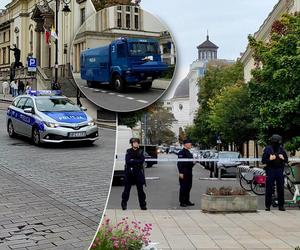 Gigantyczna akcja policji w cetrum Warszawy