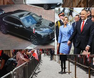 Nawrocki nagle zatrzymał kolumnę i wysiadł z auta! 