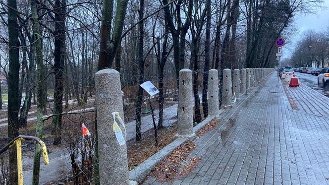 Remont w Parku Tysiąclecia. Styczeń 2023