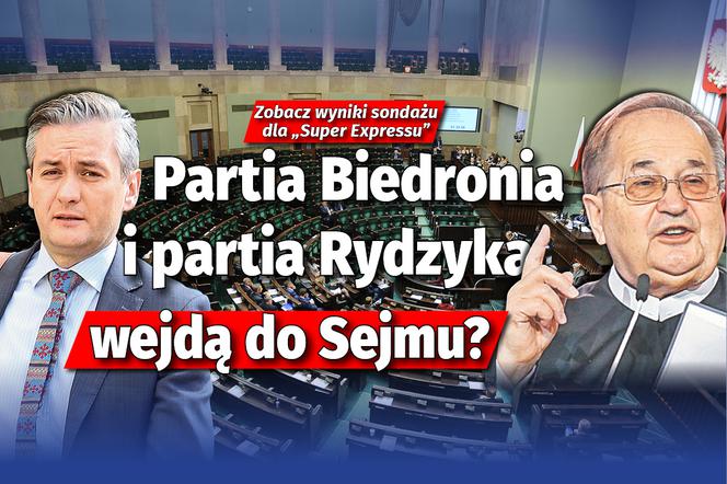 Partia Biedronia i Partia Rydzyka wejdą do Sejmu?