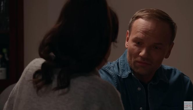 	Pierwsza miłość odc. 3978. Lilka (Sylwia Sokołowska), Janek (Maciej Mikołajczyk)