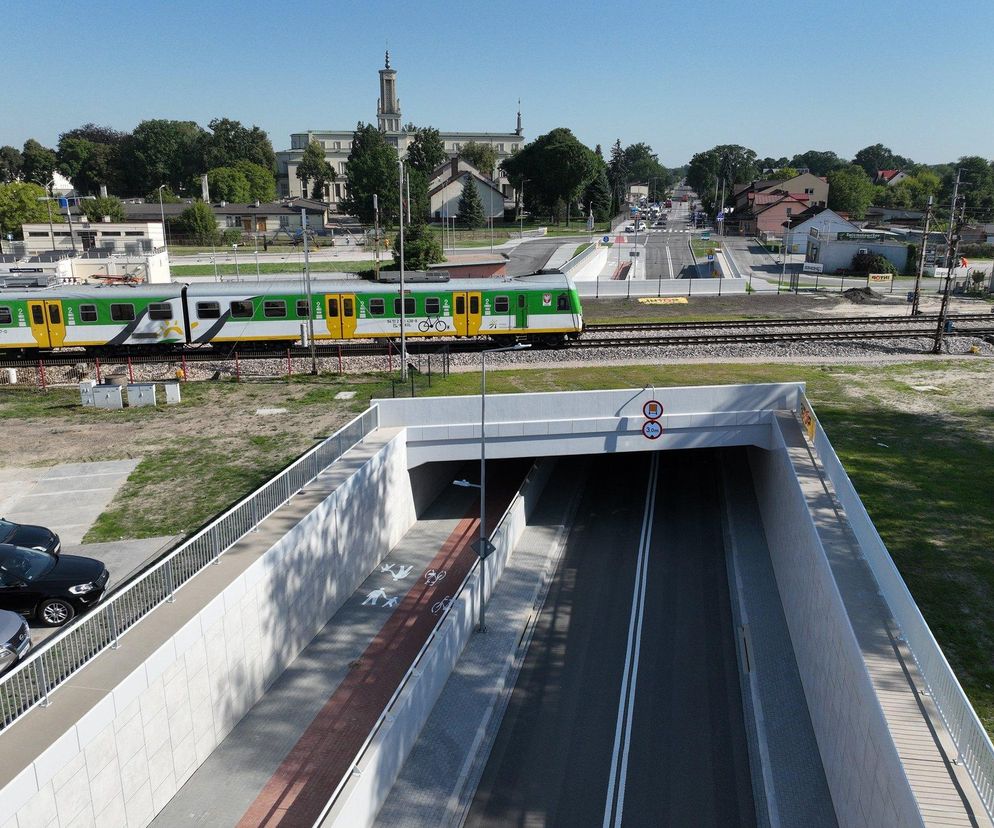 Tunel pod torami w Teresinie