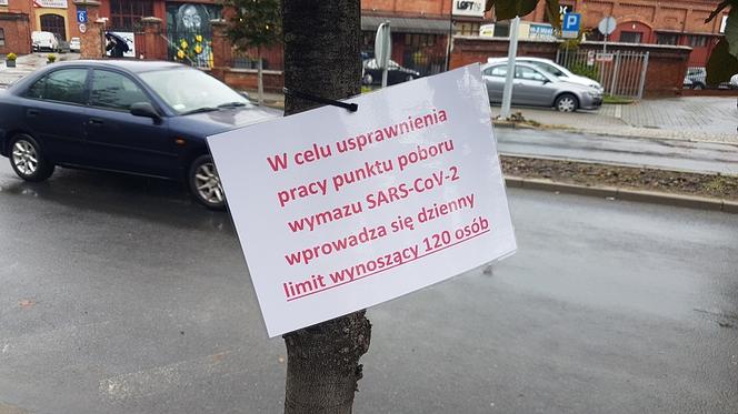 Punkt pobrań przy Dąbrowskiego w Toruniu