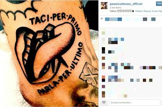 Paweł z Warsaw Shore ma nowy tatuaż po włosku. Fani już dopatrzyli się błędu!