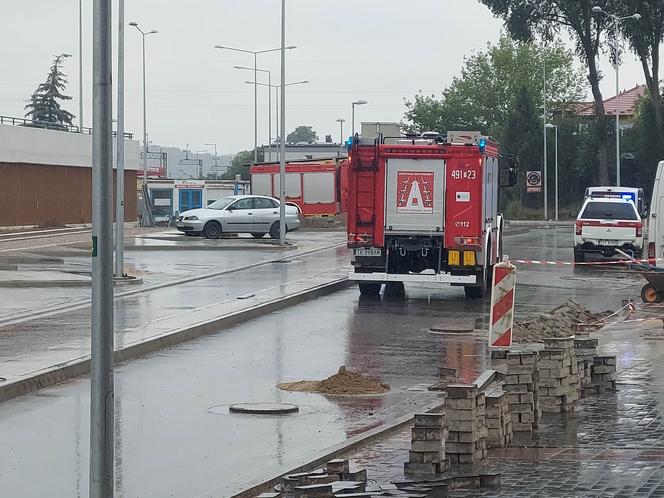 Pirotechnicy potrzebni na budowie parkingu w Starachowicach Zachodnich