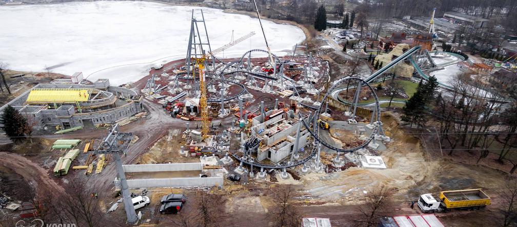 Chorzów: Tak powstaje Lech Coaster!