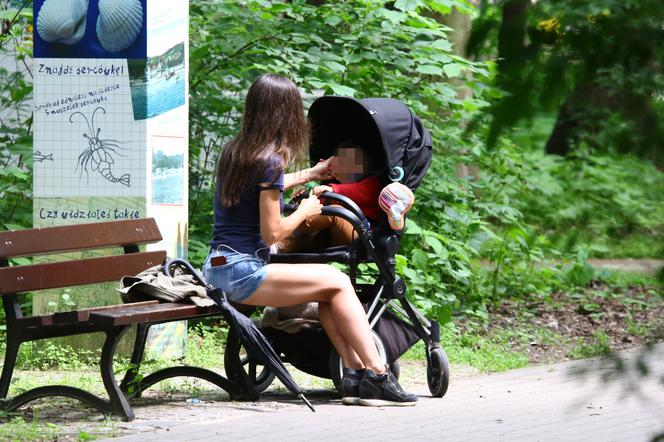 Sielskie lato Marty Kaczyńskiej i jej synka