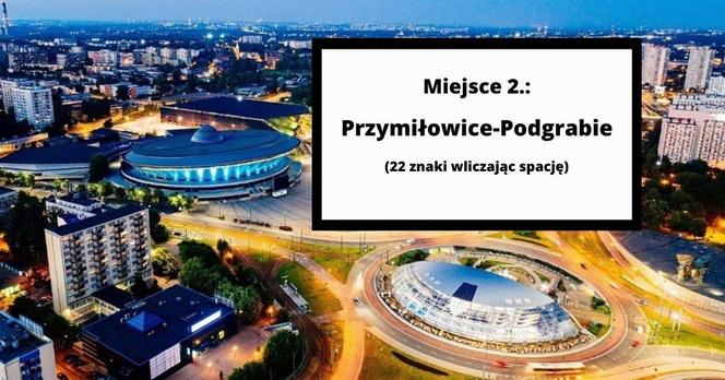 Najdłuższe nazwy miejscowości w województwie śląskim