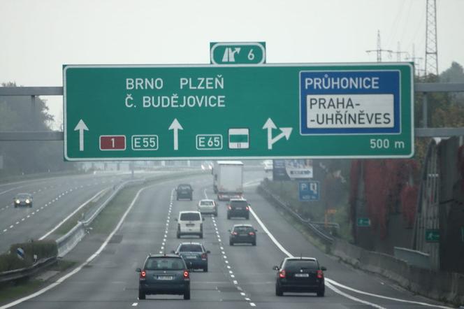 Czechy autostrada Praga