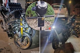 Kask skradziony z krzyża zmarłego motocyklisty został odnaleziony! Bulwersujące tłumaczenie złodziejki