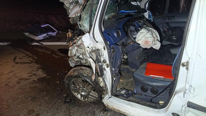 Śmiertelny wypadek pod Dzierżoniowem. Nie żyją 37- i 60-latek [ZDJĘCIA].