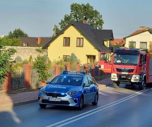 Starachowice: Kierowca wjechał w latarnię