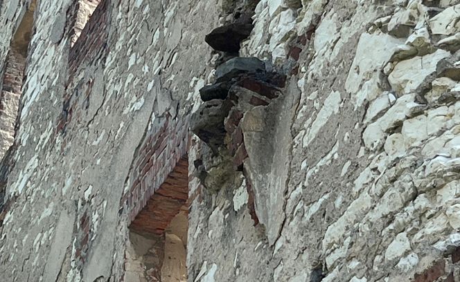 Ruiny zamku w Krupem pod Krasnymstawem