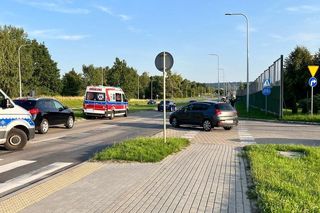 12-latka na rowerze potrącona na al. Jana Pawła II w Tarnowie. Dziecko trafiło do szpitala
