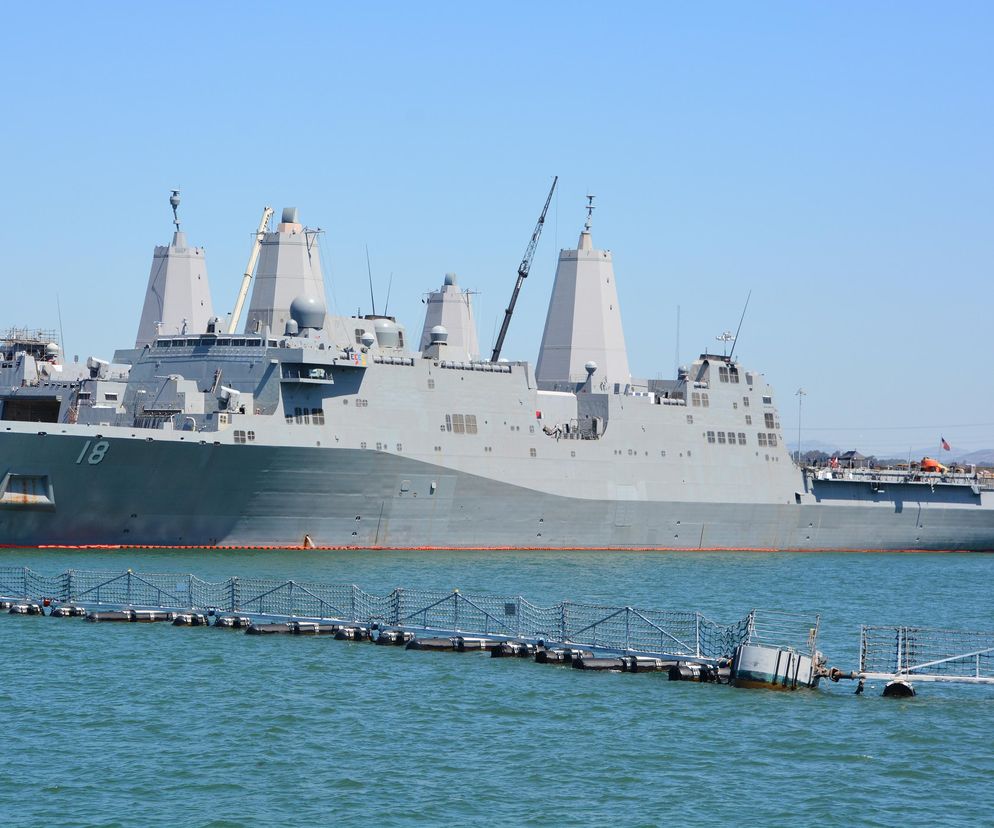 Pożar na okręcie USS New Orleans. Opanowano go po 12 godzinach