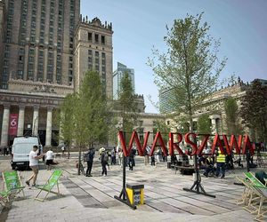 Warszawa. Otwarcie placu Centralnego
