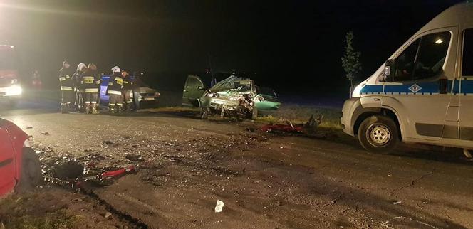Wypadek między Piecowicami a Kiełczowem