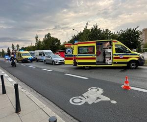 Wypadek w al. Solidarności 