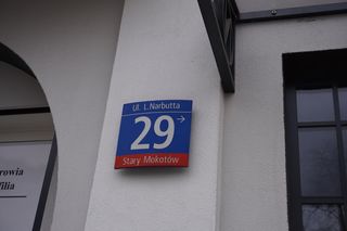 Budynek przy Narbutta 29 w styczniu 2025 roku 
