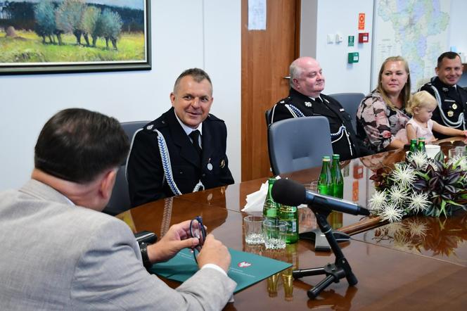 Bohaterowie z Mazowsza odebrali gratulacje od marszałka Adama Struzika