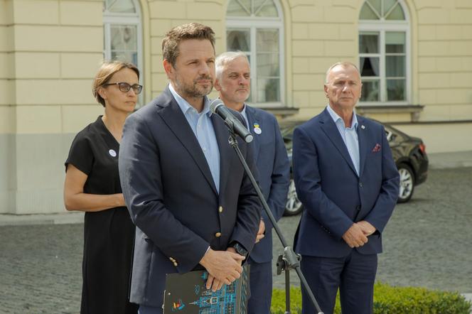 Konferencja Rafała Trzaskowskiego