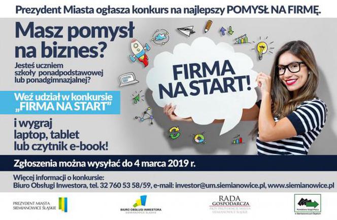 Siemianowice Śląskie: Firma na Start dla młodych siemianowiczan