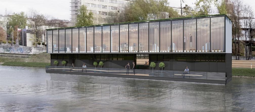 Biuro na wodzie w Opolu. Wyniki konkursu Bargework - Architektura-Murator