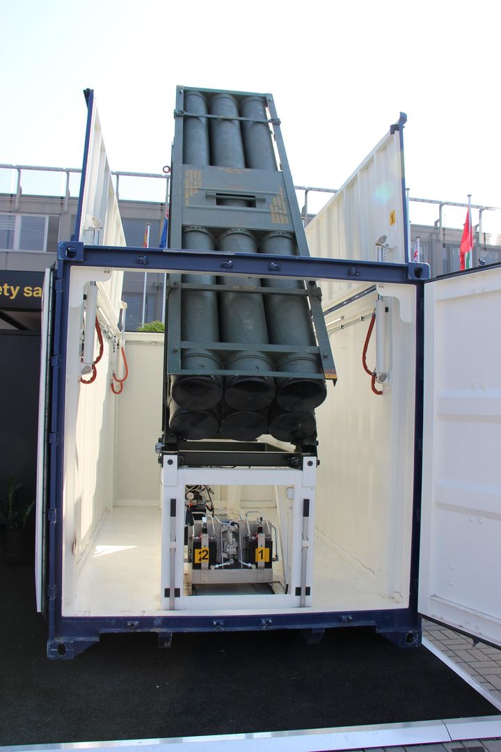 MSPO 2025: Wyrzutnia kontenerowa Saab GLSDB
