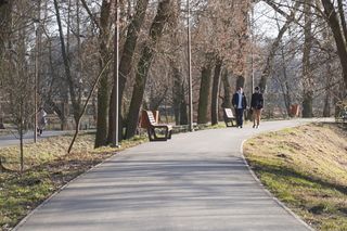 Mieszkańcy Lublina poczuli wiosnę. Na termometrach było ponad 20 stopni! Wiosenna odsłona Parku Ludowego w obiektywie