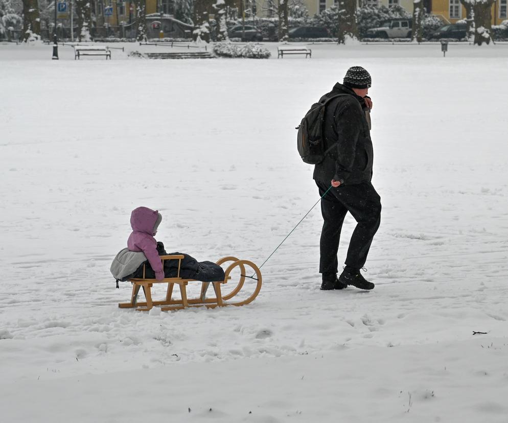 Śnieżny Szczecin 