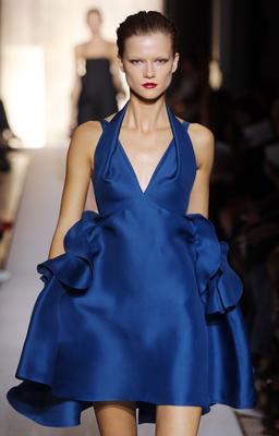 Polskie modelki na wybiegu - Paryski Tydzień Mody. Kasia Struss