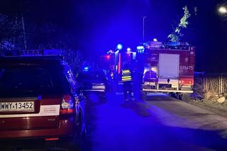 Horror pod Wyszkowem. Wioletta i jej babcia zginęły w ogniu. Ich dom strawiły płomienie