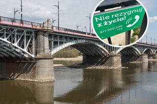 Zielone tabliczki pojawiły się na Moście Poniatowskiego. O co chodzi? 