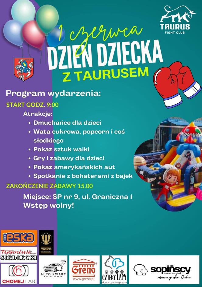 Dzień Dziecka z Taurusem w Siedlcach 