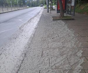 Betonowa ścieżka ciągnęła się prawie kilometr