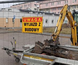 Ruszają prace ziemne przy budowie SOR prz Radomskim Szpitalu Specjalistycznym 